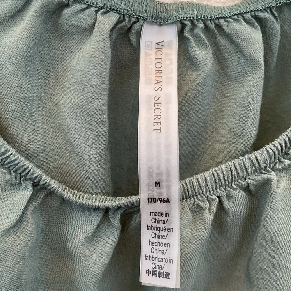 Victoria's Secret Sage Green Jumper. One Piece, adjustable waist. Size M.